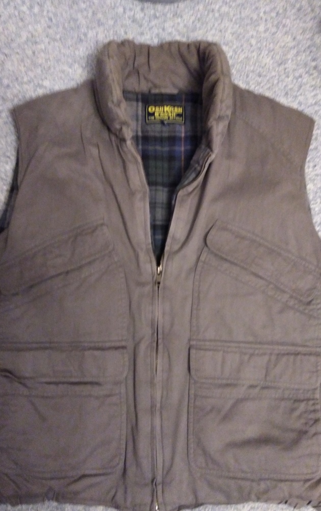 Vintage Brown Vest by Osh Josh B'Gosh
